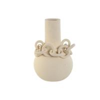 Vaas Home ESPRIT Wit Keramisch Keramiek Modern 22 x 20 x 30 cm - thumbnail