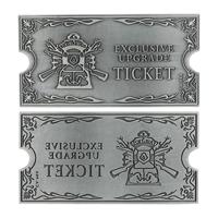 Resident Evil 4 Replica 1/1 Metal Exclusive Upgrade Ticket - thumbnail