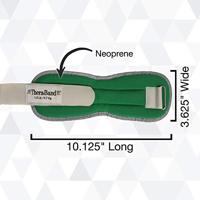 Theraband enkel & pols gewichtsmanchetten - groen - thumbnail