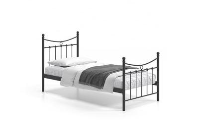 Bed Molly Zwart 90x200cm