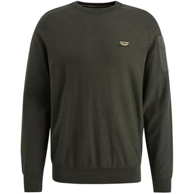 Pme Legend R-neck American Classic Singele Jersey Knit Trui 8039 - Beluga