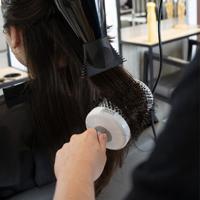 Olivia Garden Blowout Shine Brush White&Grey Ø80mm - thumbnail