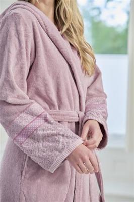 Pip Studio Pip Studio Soft Zellige Bathrobe Lila XL