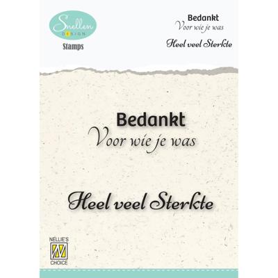 Nellie's Choice • clear stempel nederlands condoleance teksten nr. 4