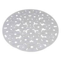 Afdruiprek voor Keukengootsteen Metaltex Cirkelvormig PVC Doorschijnend (Ø30 cm) - thumbnail