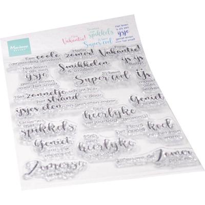 Marianne Design • clear stamps zomer & ijs