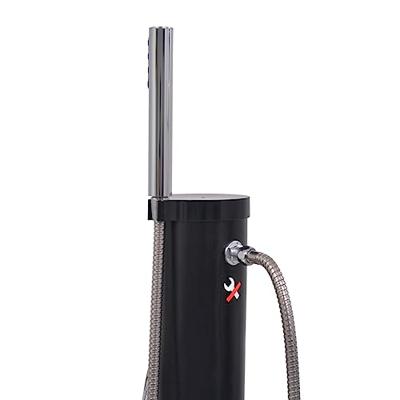 VidaXL Solar douche 8 l pvc staal