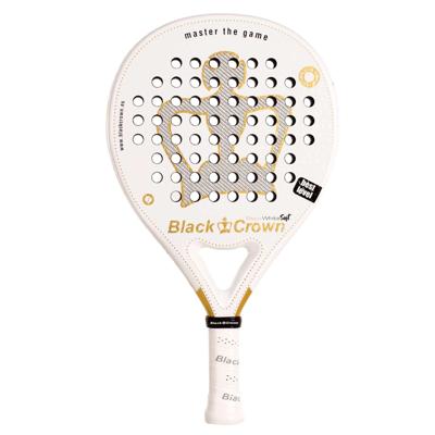 BLACK CROWN PITON WHITE SOFT PADEL RACKET BLACK CROWN PITON WHITE SOFT PADEL RACKET