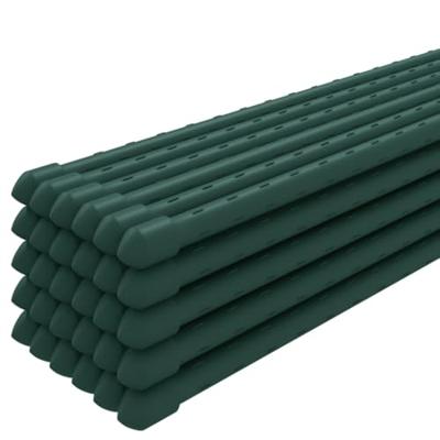 VidaXL Plantenstaken 30 st 150 cm staal groen