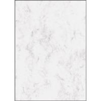 Sigel designpapier grijs gemarmerd, ft A4, 200 g, pak van 50 vel - thumbnail