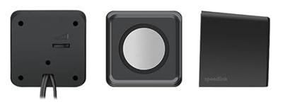 SpeedLink TWOXO 2.0 PC-luidsprekers Kabelgebonden 5 W Zwart - thumbnail