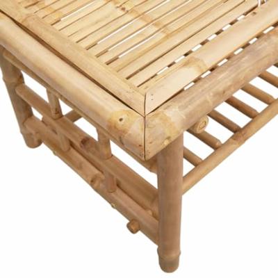 Salontafel 110x55x45 cm bamboe - thumbnail