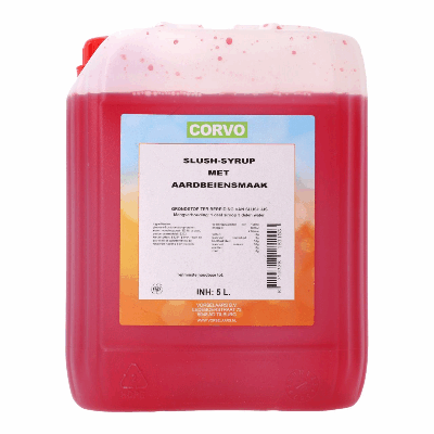 Corvo slush siroop framboos (5 liter)