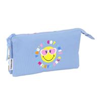 Alleshouder Smiley Joyful Multicolour Licht Blauw 22 x 12 x 3 cm - thumbnail