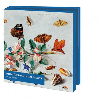 Kaartenmapje Butterflies and Other Insects 10 Stuks
