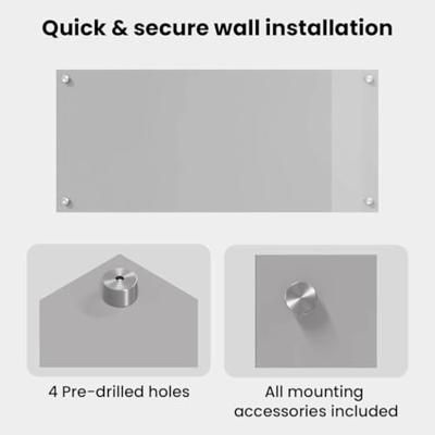 VidaXL Keuken spatscherm 2 pcs lichtgrijs 90 x 40 cm gehard glas VidaXL Keuken spatscherm 2 pcs lichtgrijs 90 x 40 cm gehard glas