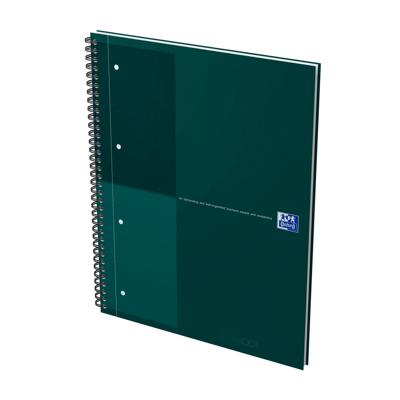 Spiraalblok Oxford International Notebook A4+ lijn groen Spiraalblok Oxford International Notebook A4+ lijn groen