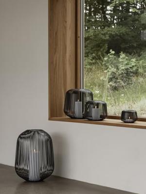 Blomus Lito Lantaarn Large Zwart 45 cm Blomus Lito Lantaarn Large Zwart 45 cm