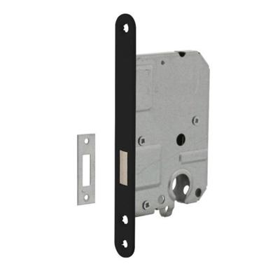 Woningbouw kastslot PC55 zwart dm.50+sl.pl