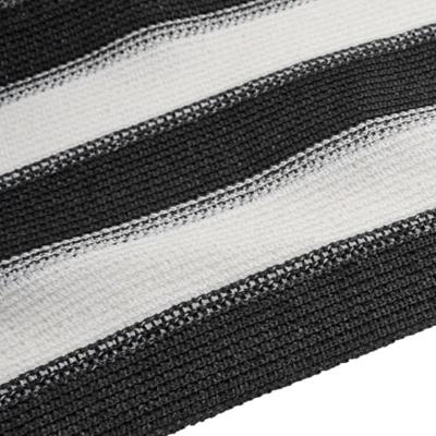 Privacynet 75 g/m 1,5x25 m HDPE antracietkleurig en wit - thumbnail