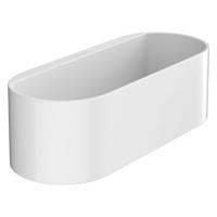 Opbergbakje Diep HansGrohe WallStoris Mat Wit - thumbnail