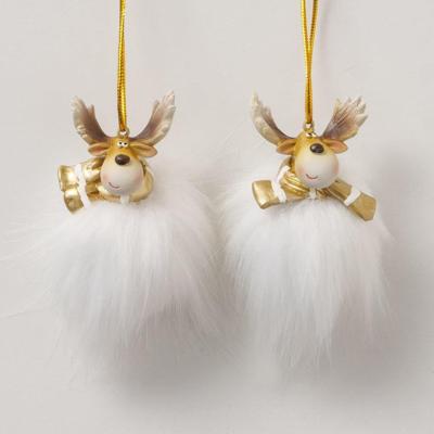 Boltze Home kersthanger hert 5,5x5x7cm