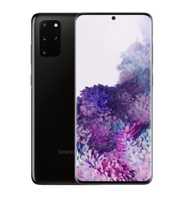 Samsung Galaxy S20 Plus LTE Dual-SIM smartphone 128 GB 6.7 inch (17 cm) Hybrid-SIM Android 1.0 12 Mpix, 12 Mpix, 64 Mpix Zwart