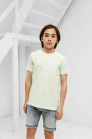 Malelions 3D Wave T-Shirt Kids Mintgroen - Maat 152 - Kleur: Mint | Soccerfanshop - thumbnail