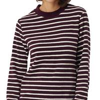 Dames pyjama badstof - Purple - Casual essentials - Warme winter pyjama - thumbnail