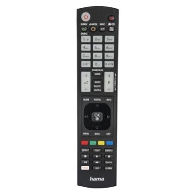 Hama Universal Remote Control voor LG TVs IR Teachable Illuminating Buttons Afstandsbediening Zwart - thumbnail