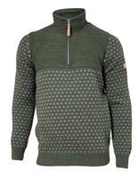 Ivanhoe Sverre Half Zip Trui Heren Loden Green L - thumbnail