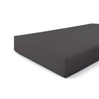 Walra Hoeslaken Jersey Stretch Antraciet-80 x 200/210 cm - thumbnail