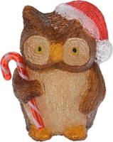 Verlichte uil 24 cm - thumbnail