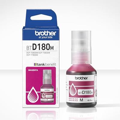 Inktfles - Brother - BTD180M - Magenta - 5000 pagina's - Unit - Standaard