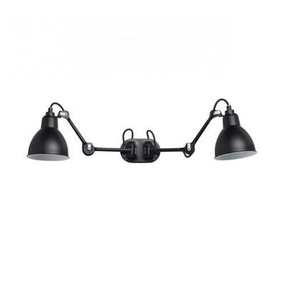 DCW Editions Lampe Gras N204 Double Round Wandlamp - Zwart DCW Editions Lampe Gras N204 Double Round Wandlamp - Zwart