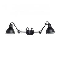 DCW Editions Lampe Gras N204 Double Round Wandlamp - Zwart - thumbnail