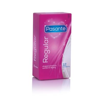 Pasante Regular Anatomisch Gevormde Condooms 12 stuks