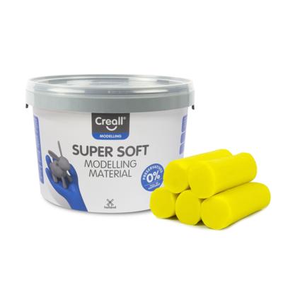 Creall supersoft klei geel, 1750gr.