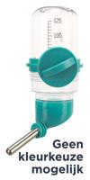 TRIXIE DRINKFLES KUNSTSTOF MET SCHROEFBEVESTIGING ASSORTI 125 ML 3 ST - thumbnail