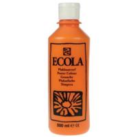 Talens Ecola plakkaatverf flacon van 500 ml, oranje - thumbnail