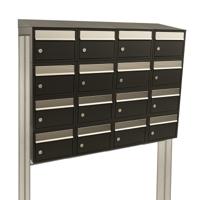 Stoer! Brickset 4-Breed, 4-Hoog Met Dak Op Statief Zwart - 40215070_4x4ds - thumbnail