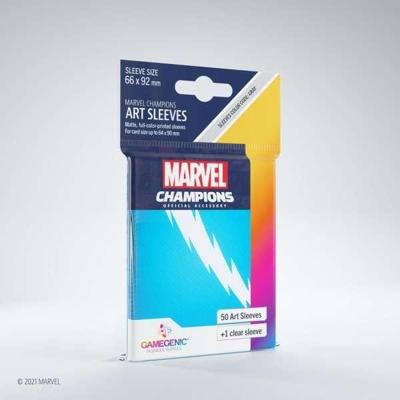Sleeves Marvel Champions - Quicksilver (50+1) Sleeves Marvel Champions - Quicksilver (50+1)