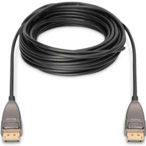Digitus AK-340107-200-S DisplayPort-kabel DisplayPort / Glasvezel Aansluitkabel DisplayPort-stekker, DisplayPort-stekker 20.00 m Zwart 8K UHD Digitus AK-340107-200-S DisplayPort-kabel DisplayPort / Glasvezel Aansluitkabel DisplayPort-stekker, DisplayPort-stekker 20.00 m Zwart 8K UHD