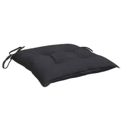 VidaXL Palletkussens 4 st 50x50x7 cm oxford stof zwart