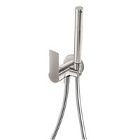 Inbouw Bidetmengkraan Tres Loft Colors 1-Hendel met Handdouche RVS Tres - thumbnail