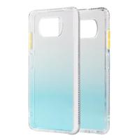 Voor Xiaomi Mi Poco X3 / NFC Gradient Shockproof TPU Case met afneembare knoppen(Groen) - thumbnail