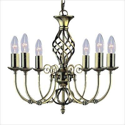 Searchlight Antieke kroonluchterZanzibar 3-lichts - 8393-3