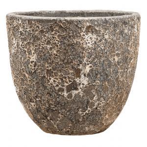 Lava Relic Rust metal couple bloempot 36x34 cm Lava Relic Rust metal couple bloempot 36x34 cm