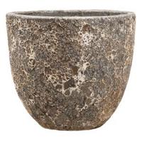 Lava Relic Rust metal couple bloempot 36x34 cm - thumbnail