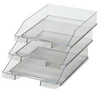 HAN HA-1026-X-24 Brievenbak A4 Standaard Transparant Grijs - thumbnail